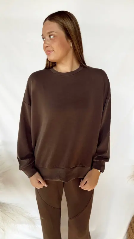 The Dark Chocolate Sweatshirt