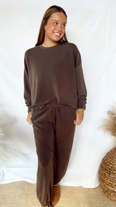 The Dark Chocolate Sweatshirt